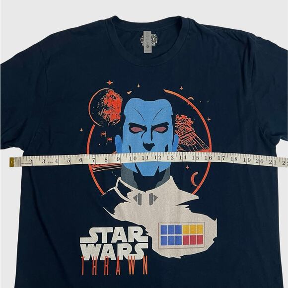 Star Wars Grand Admiral Thrawn T-Shirt Men’s Size Large | | Navy Blue Next Level - Picture 9 of 10
